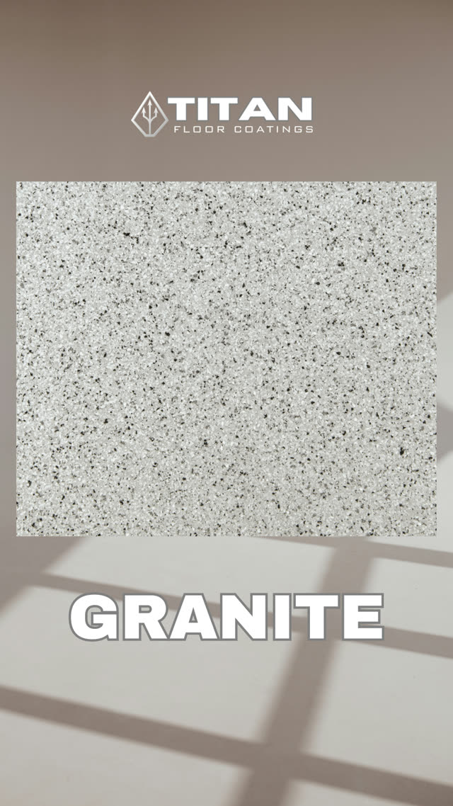 Granite epoxy flake colour